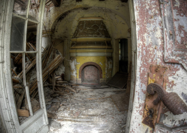 Blick durch die Tür