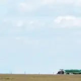 Traktor am Horizont